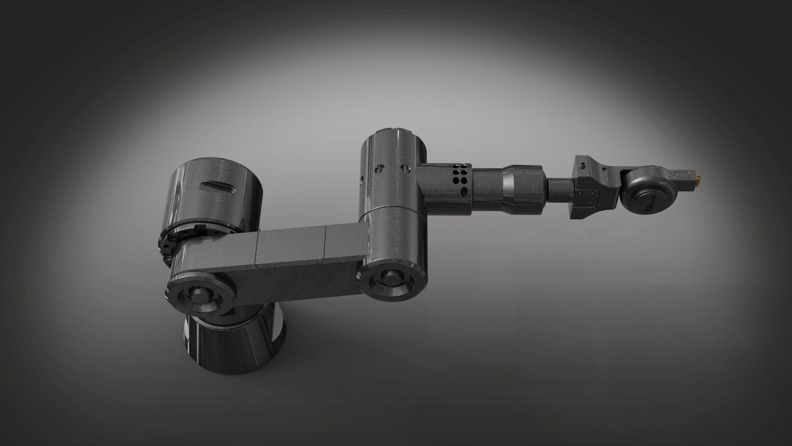 Mech arm reactive 3D model_1