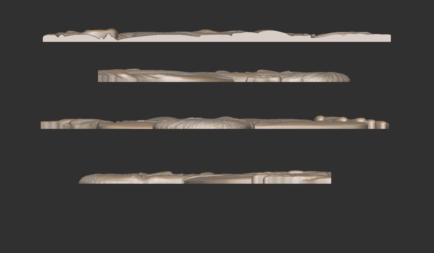 Gazi Mustafa Kemal Ataturk Bas Relief 3D print model_7