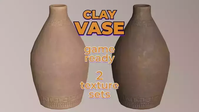 Ceramic Ornate Vase clay old jug