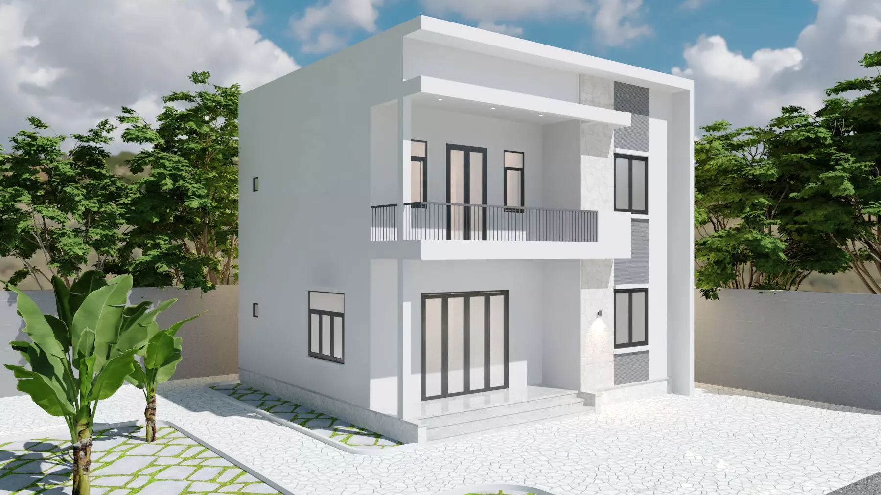 Resident House - TVT Free 3D model