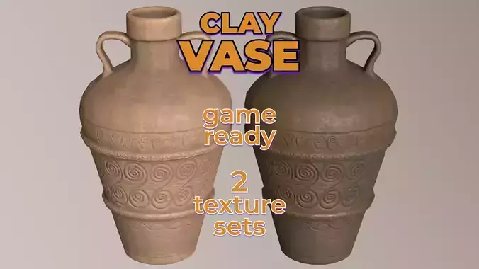 Ancient Ceramic Vase old clay pottery