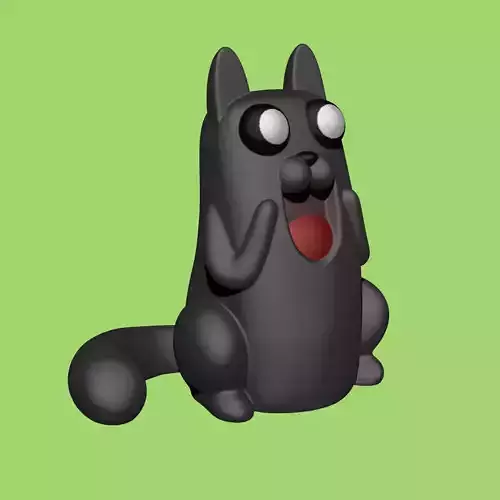 Exploding kittens - amazed cat