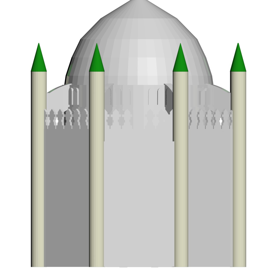 Jannat al-Baqi  Al- Hassan Shrine 3D model_5