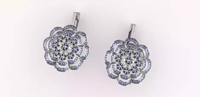 Earrings Flower1
