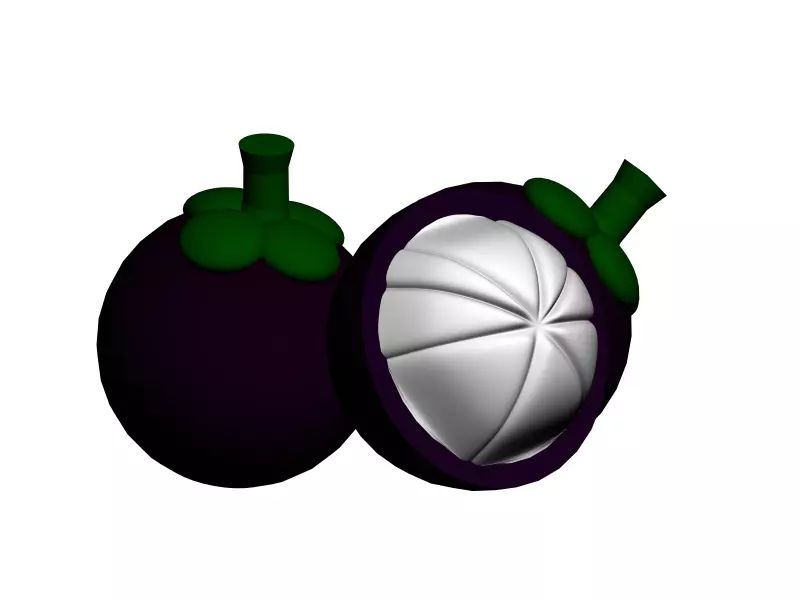 mangosteen 3D print model