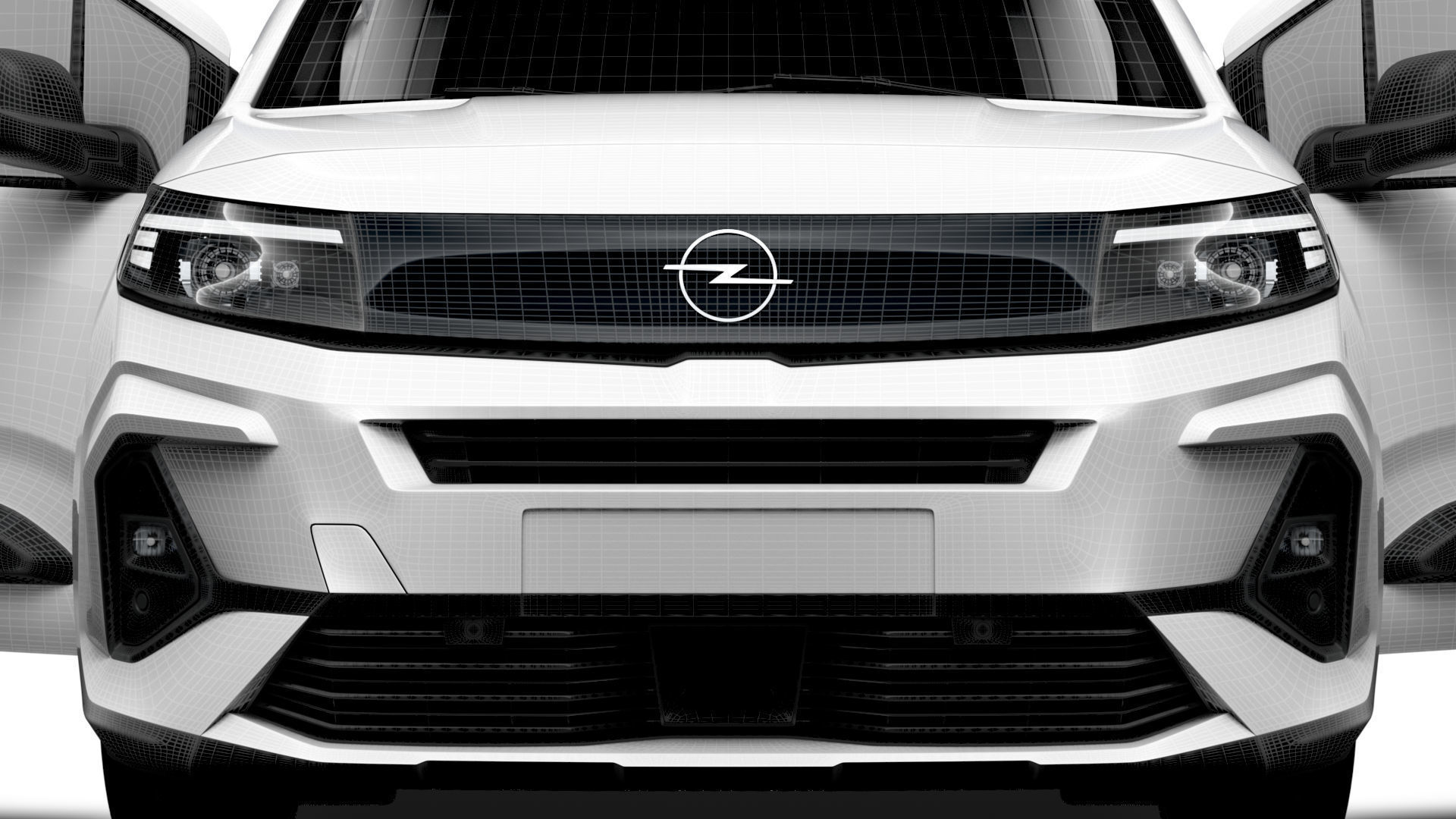 Opel Combo e SWB Van HQInterior 2024 3D model_22