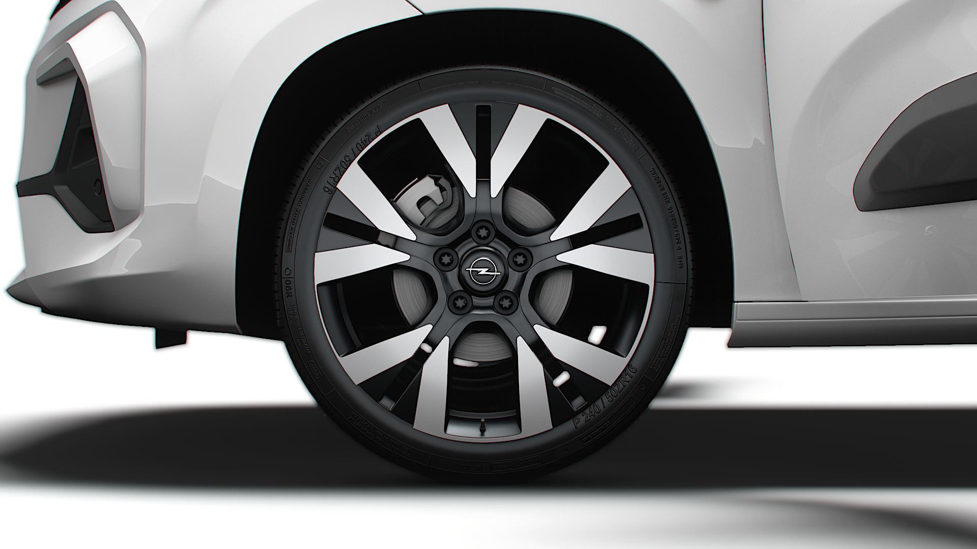 Opel Combo e SWB Van HQInterior 2024 3D model_12