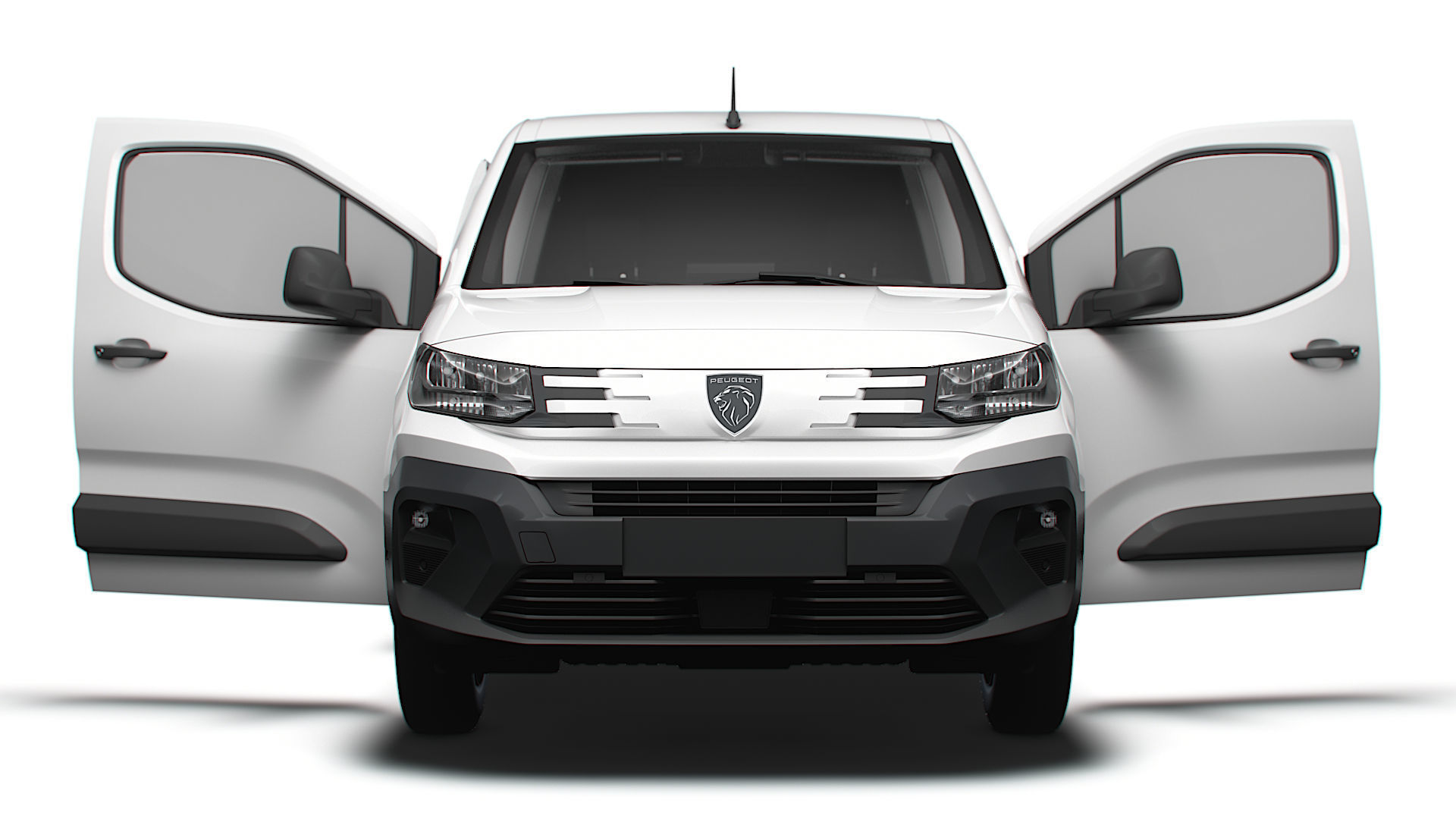 Peugeot e Partner SWB Van HQInterior 2024 3D model_6