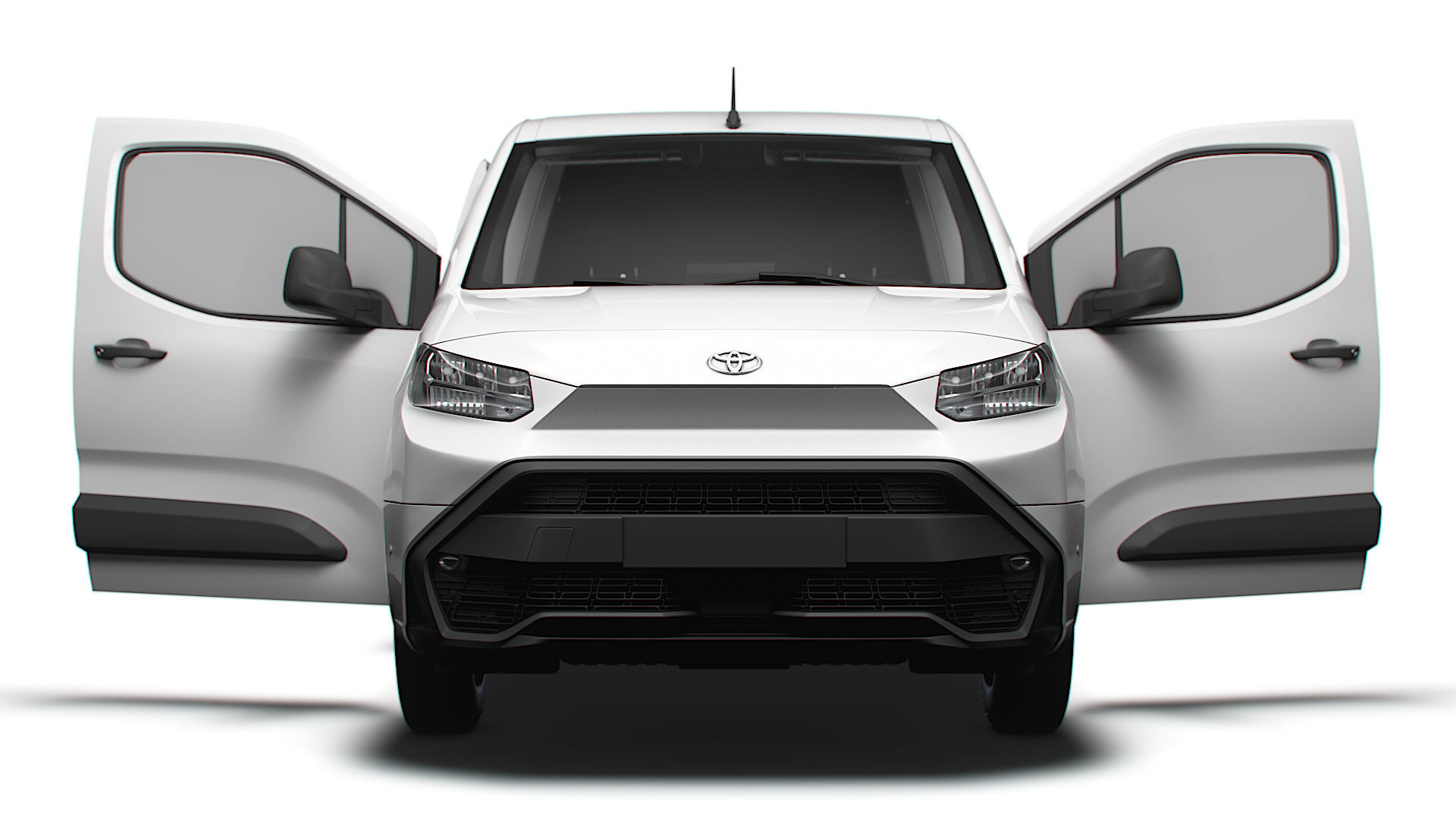 Toyota ProAce City Electric SWB Van HQInterior 2024 3D model_6