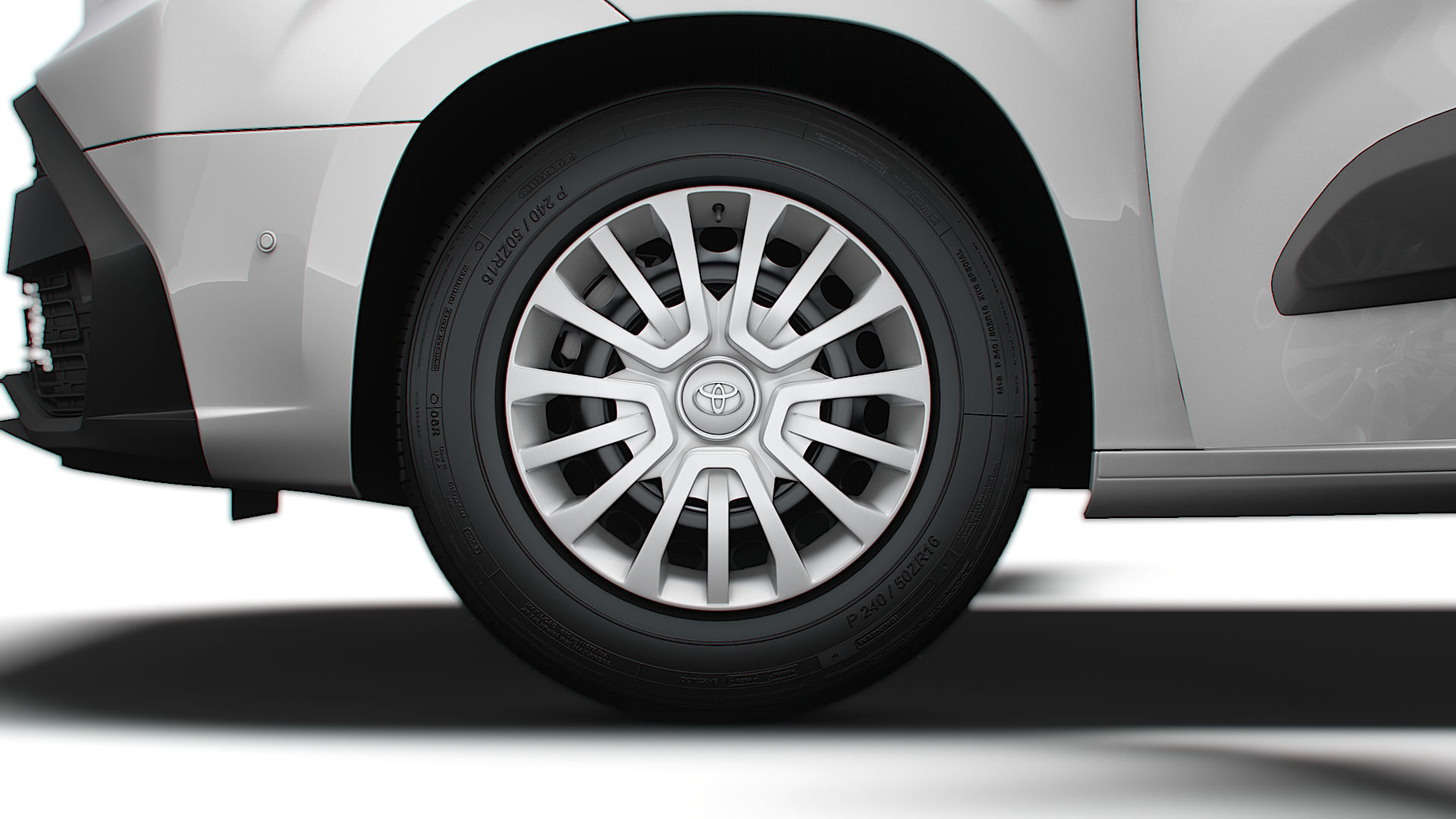 Toyota ProAce City Electric SWB Van HQInterior 2024 3D model_12