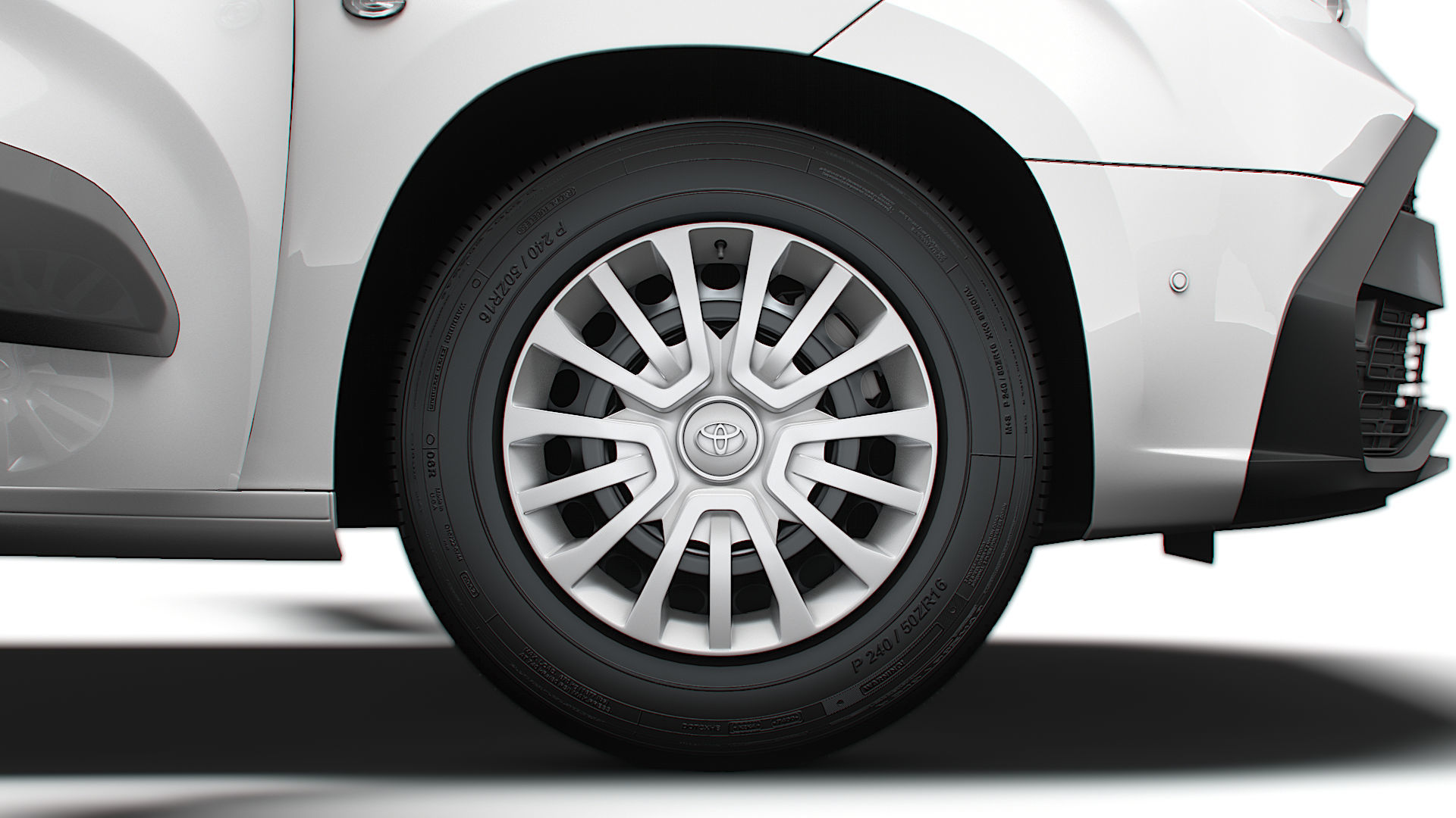 Toyota ProAce City Electric SWB Van HQInterior 2024 3D model_9