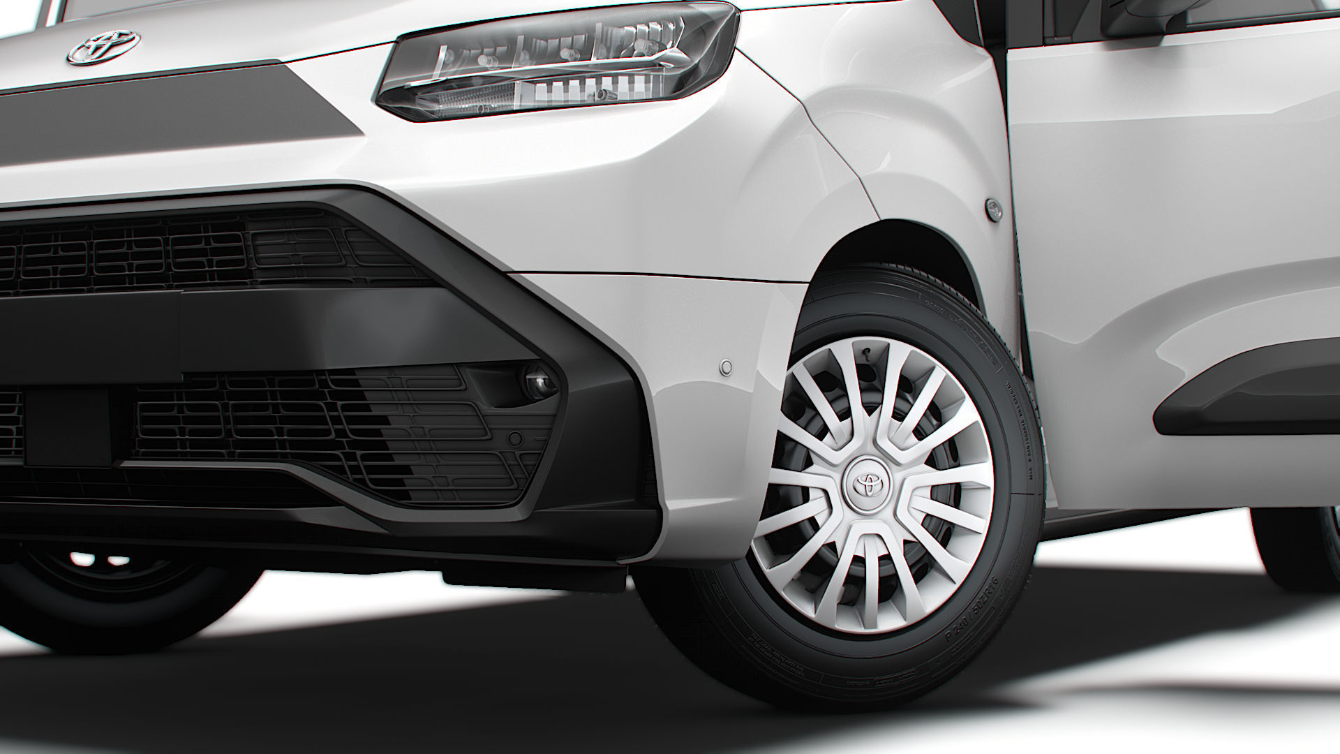 Toyota ProAce City Electric SWB Van HQInterior 2024 3D model_3