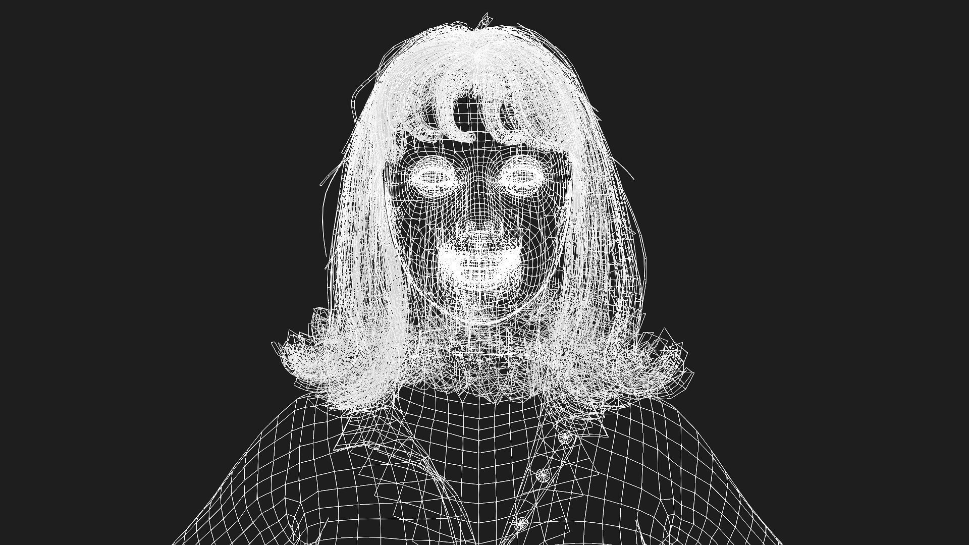 Realistic Woman 3D model_12