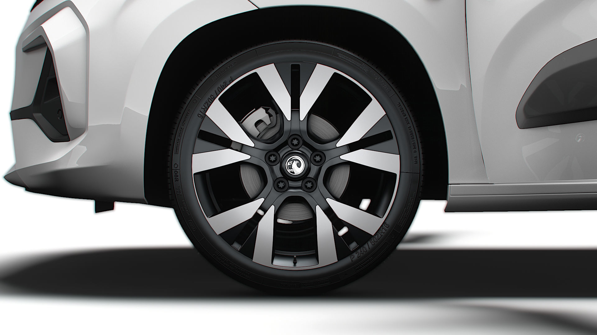 Vauxhall Combo e SWB Van HQInterior 2024 3D model_12