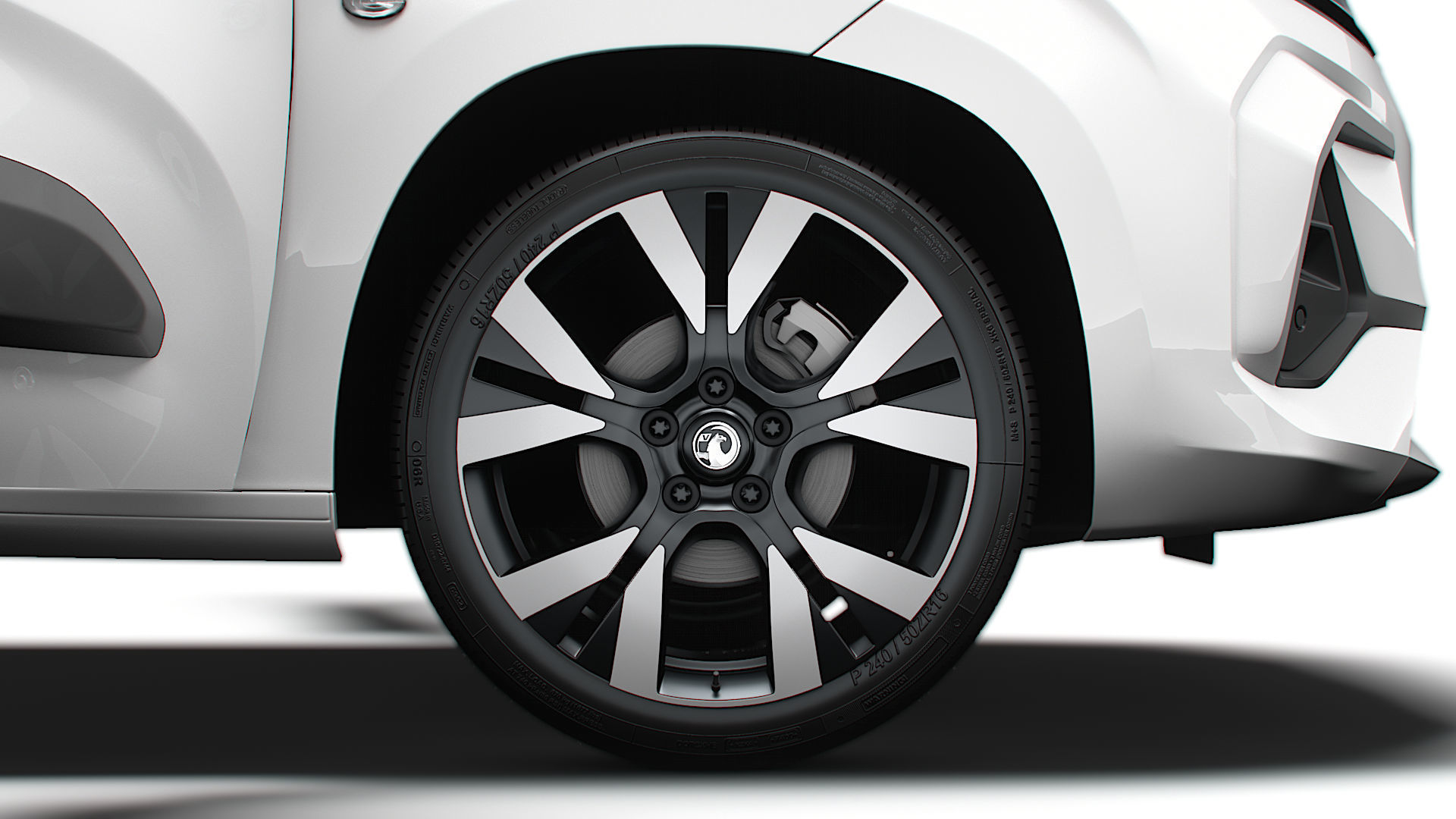 Vauxhall Combo e SWB Van HQInterior 2024 3D model_9