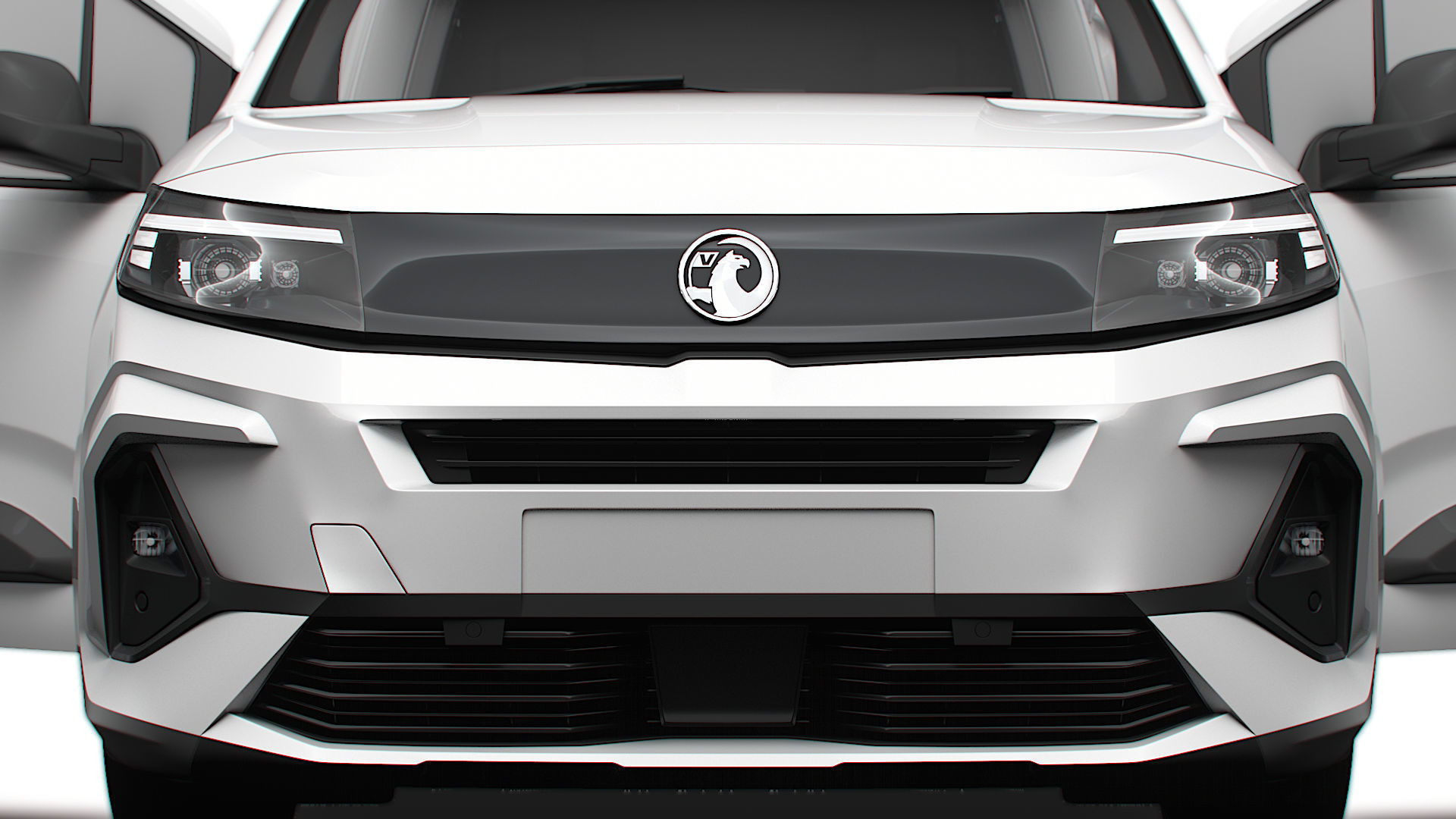 Vauxhall Combo e SWB Van HQInterior 2024 3D model_7