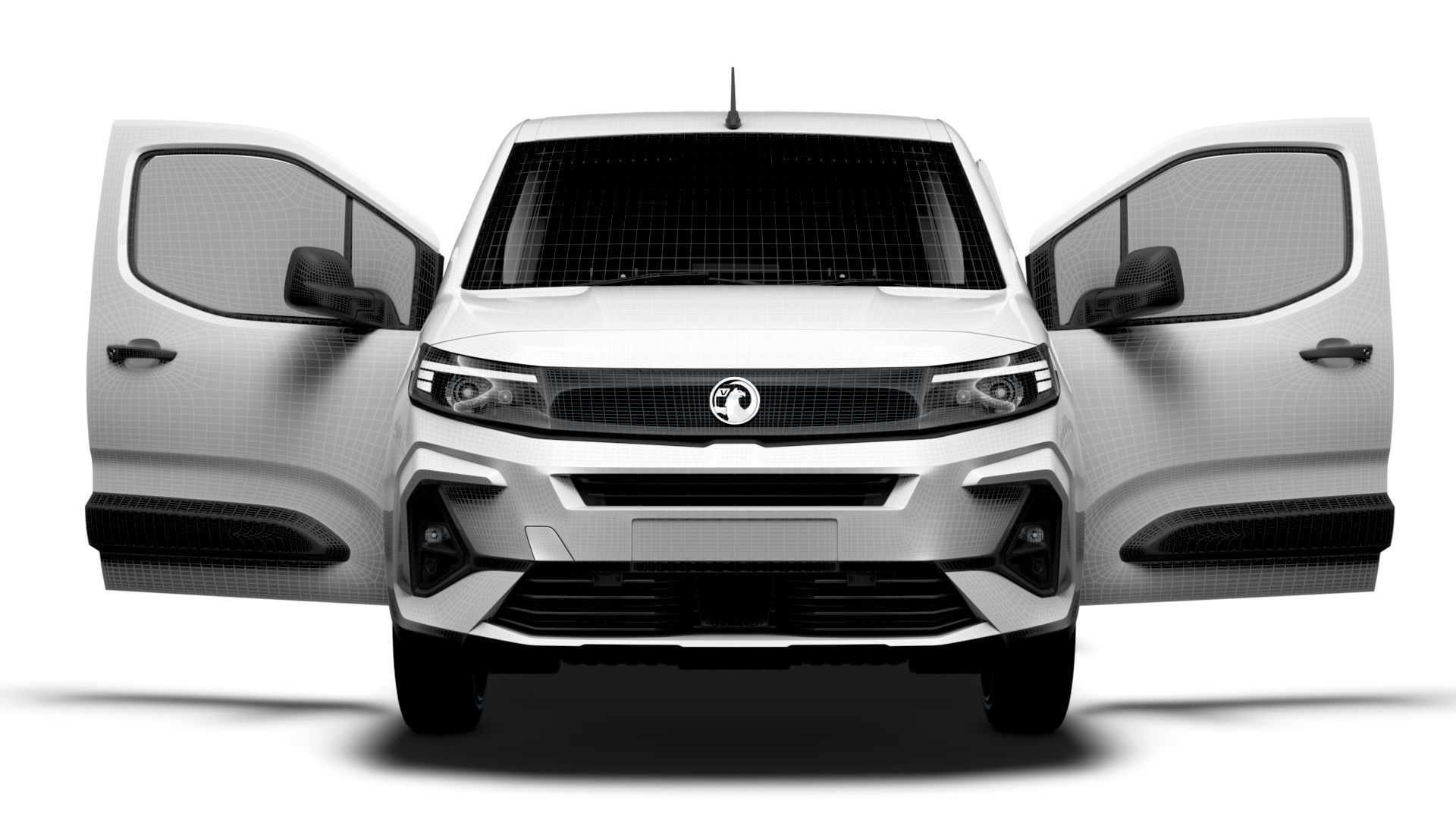 Vauxhall Combo e SWB Van HQInterior 2024 3D model_21