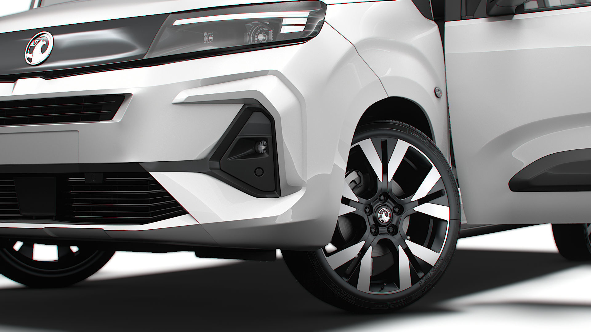 Vauxhall Combo e SWB Van HQInterior 2024 3D model_3