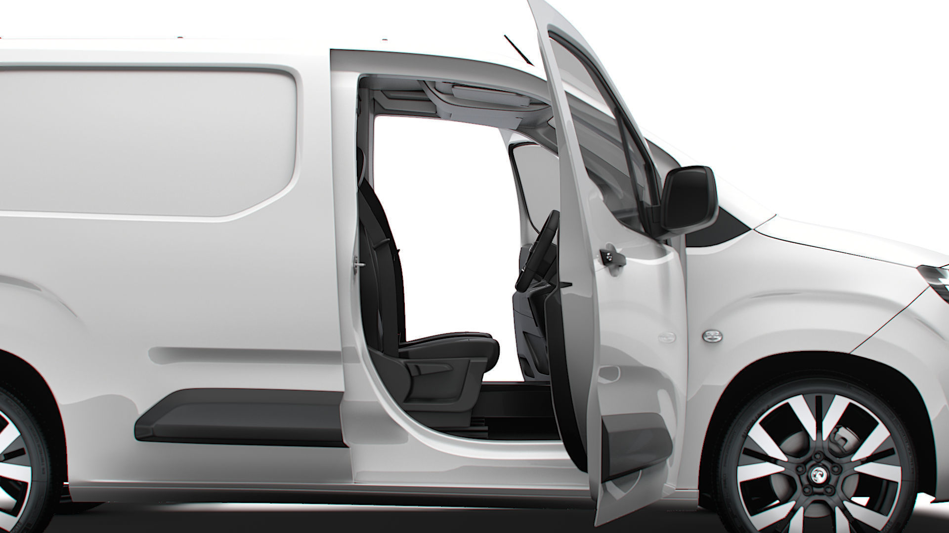 Vauxhall Combo e SWB Van HQInterior 2024 3D model_1
