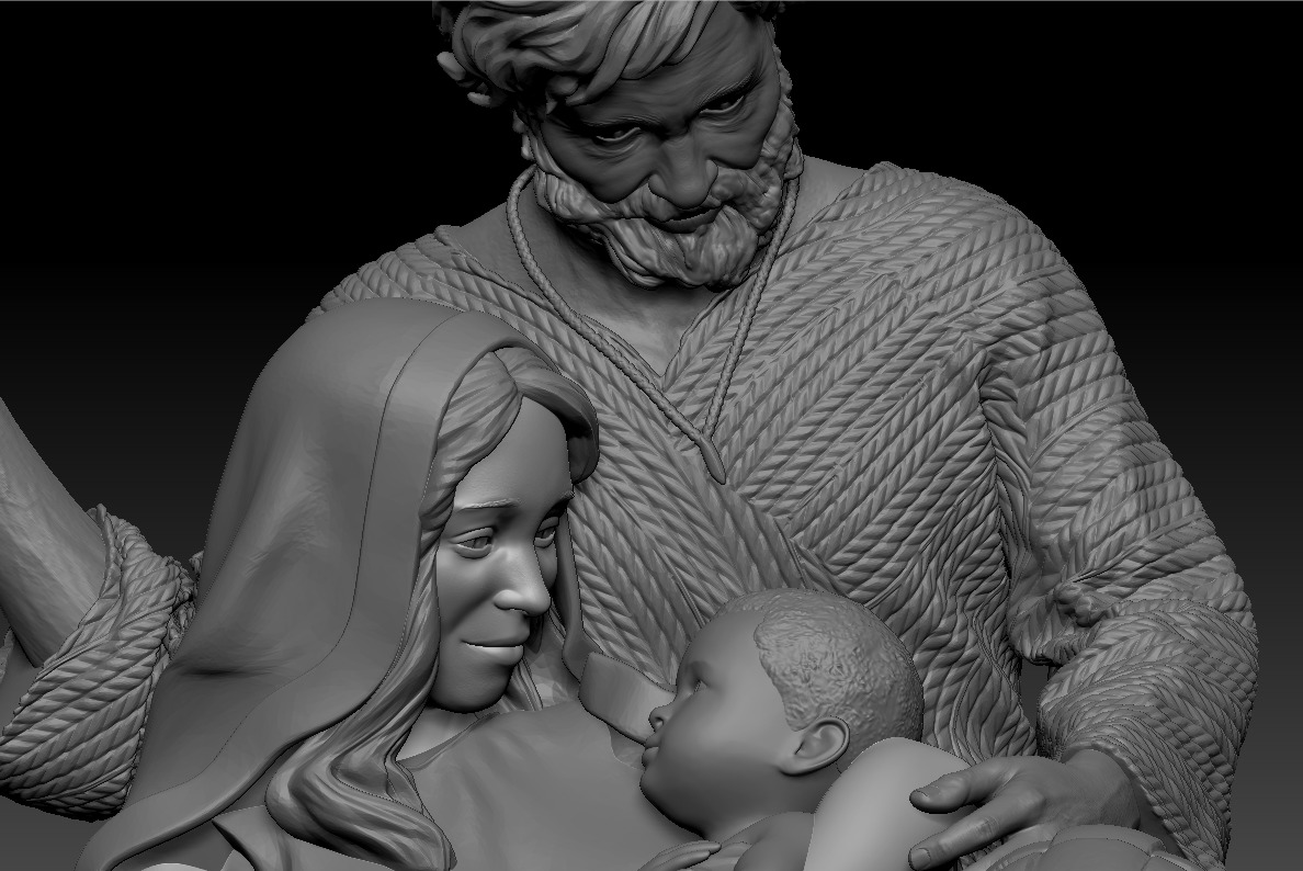 Nativity 1 - printable 3D print model_8