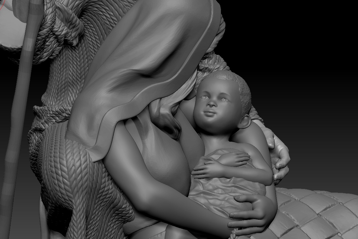 Nativity 1 - printable 3D print model_6