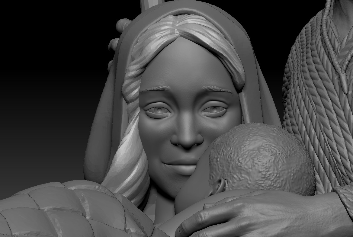 Nativity 1 - printable 3D print model_7