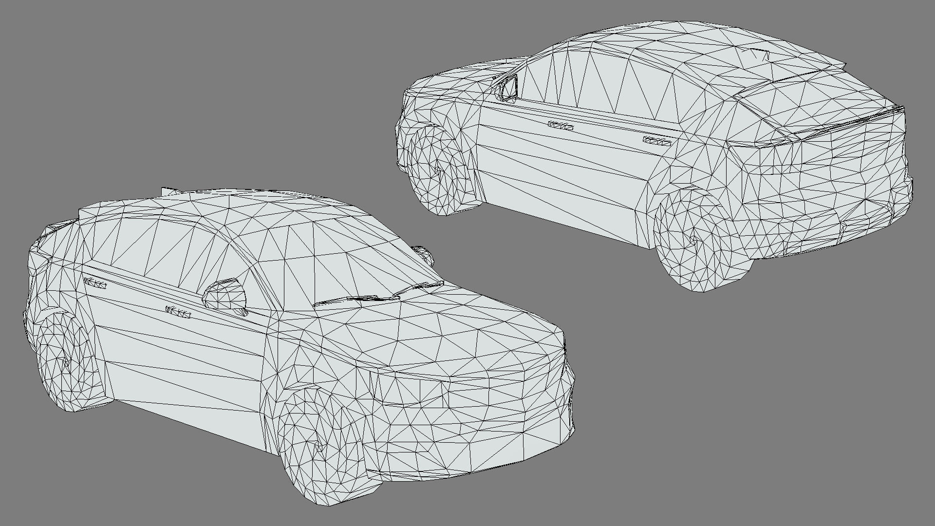 Low-poly Volvo 3D Models Low-poly 3D model_4