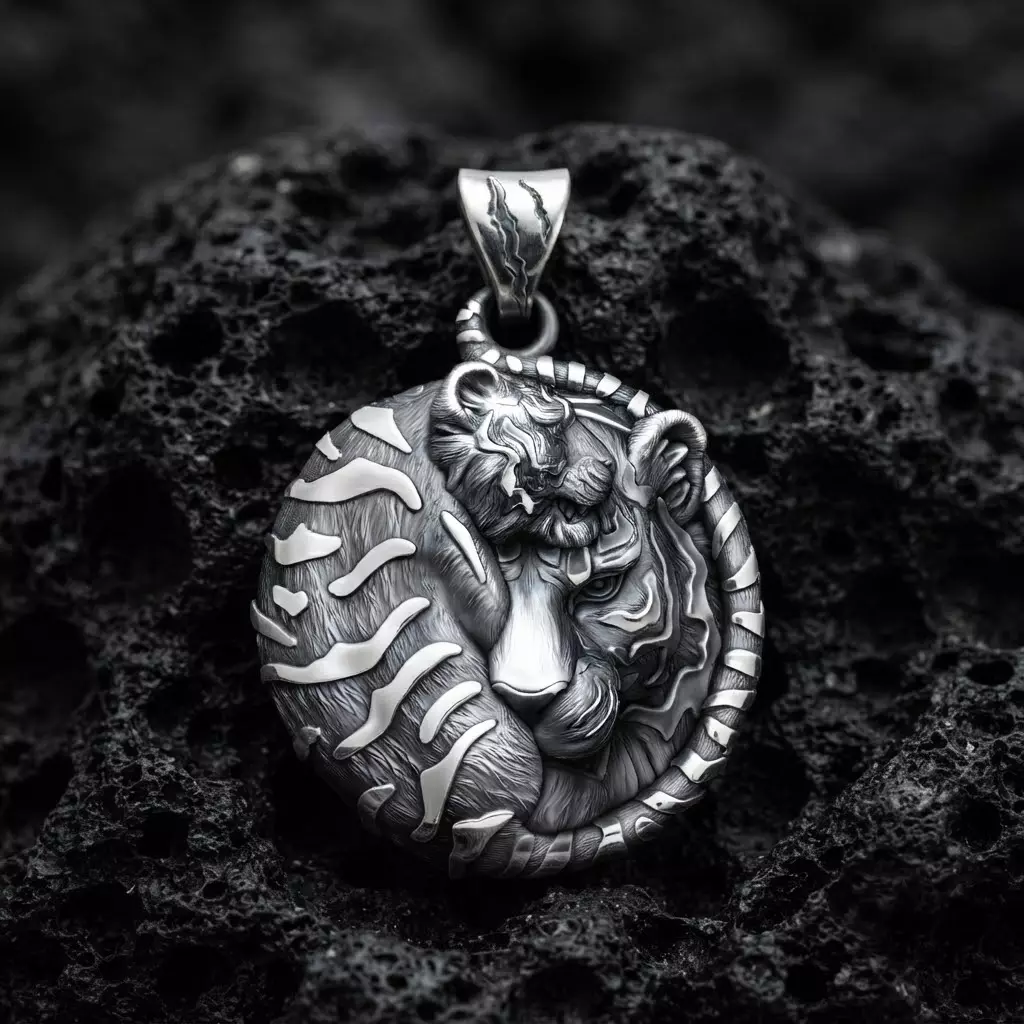 Tigers Pendant 3D print model