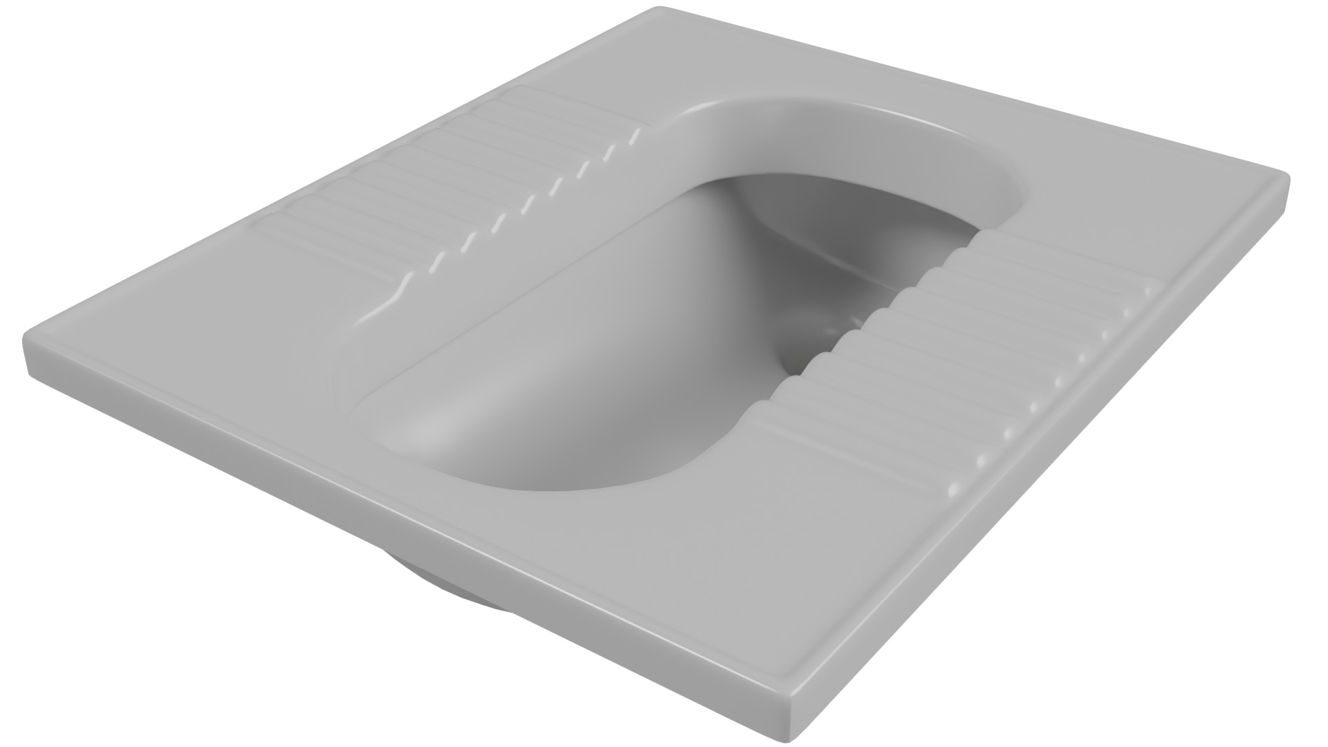 Squat Toilet 3D model_2
