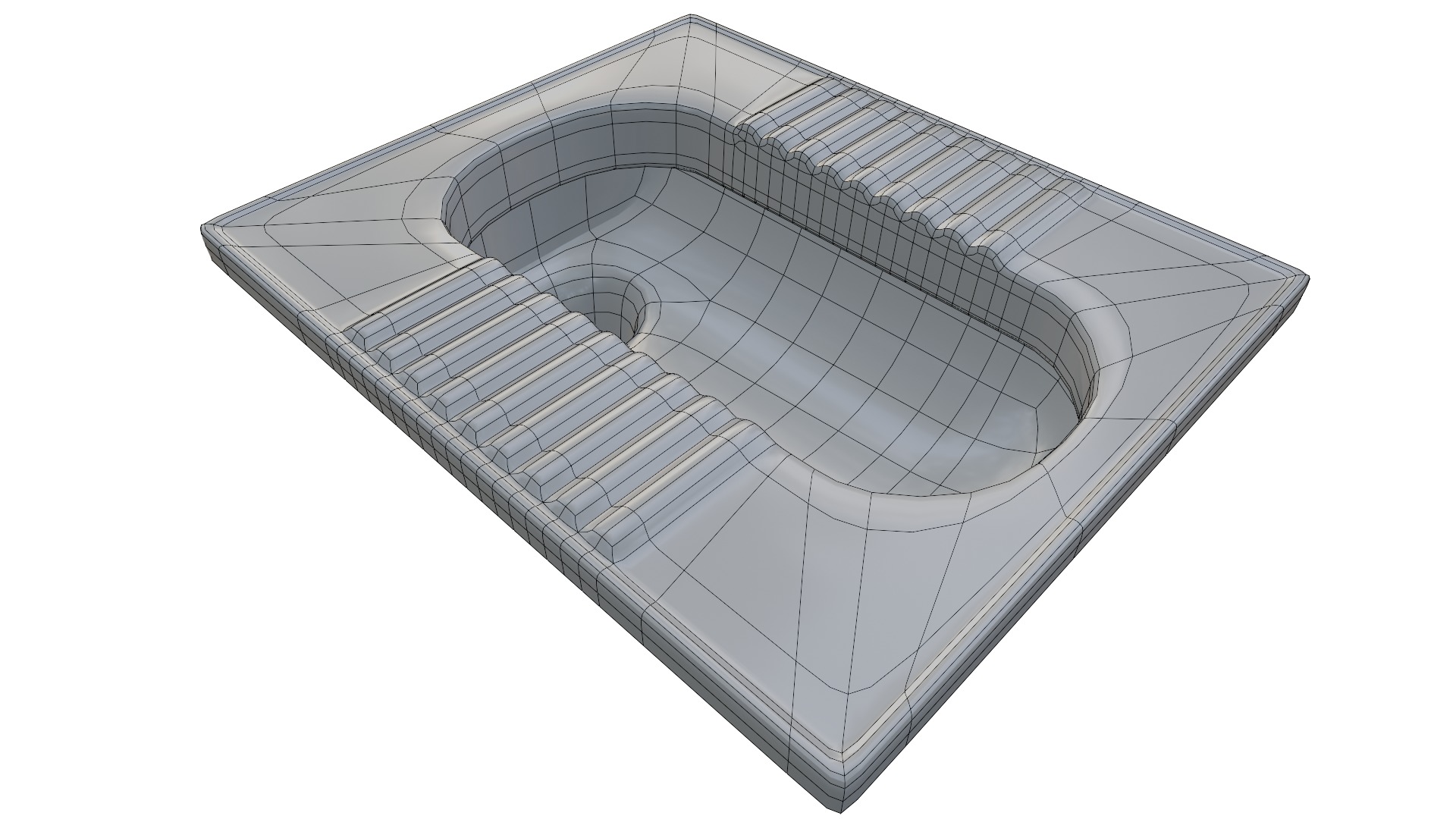 Squat Toilet 3D model_9