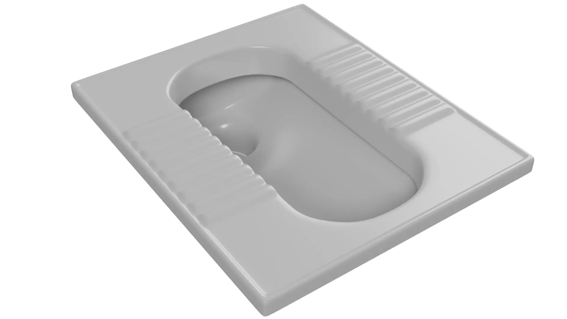 Squat Toilet 3D model_0