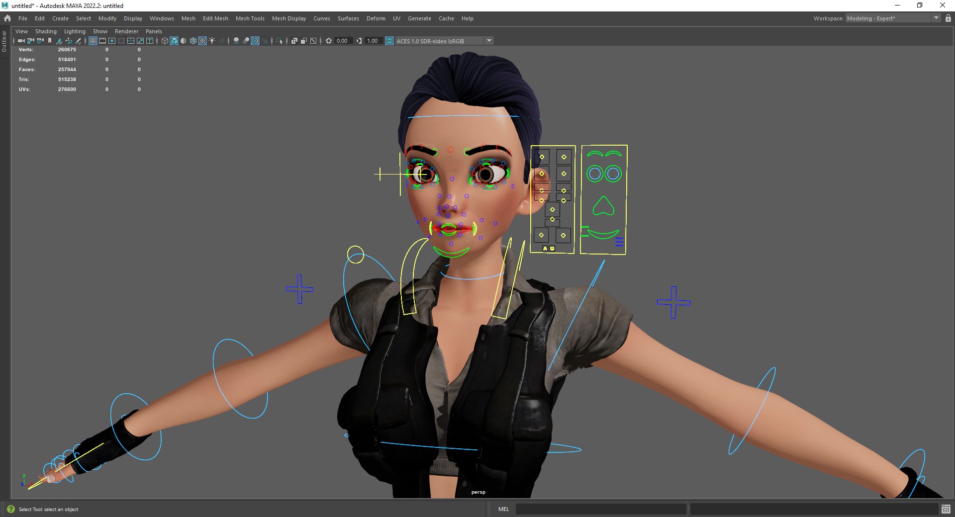 Explorer Adventurous Black Woman with Gear stylized figure Low-poly 3D model_24