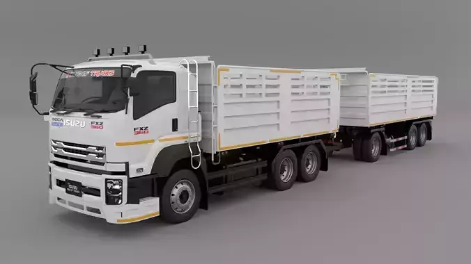 ISUZU DECA-FXZ360 Trailer Dump