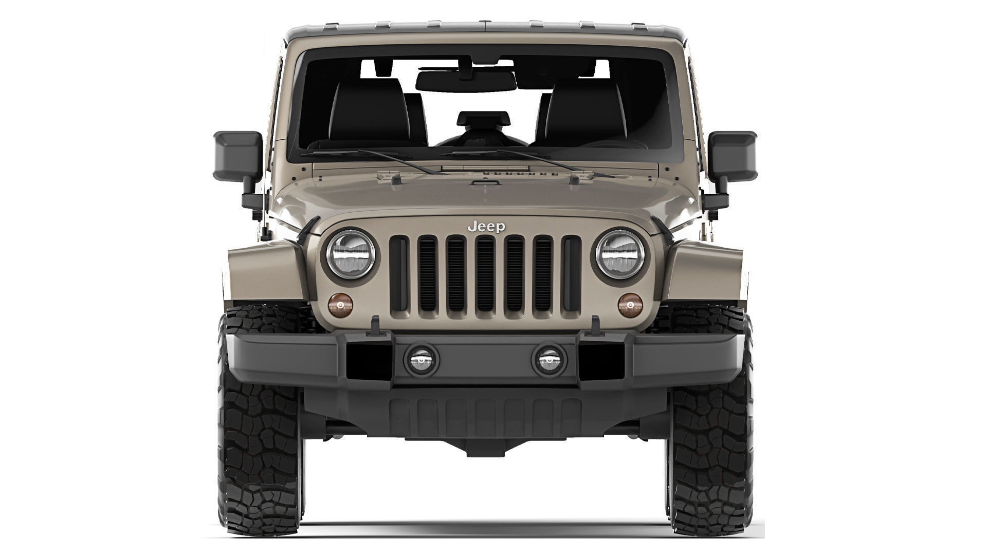 Jeep Wrangler Unlimited 2008 3D model_7