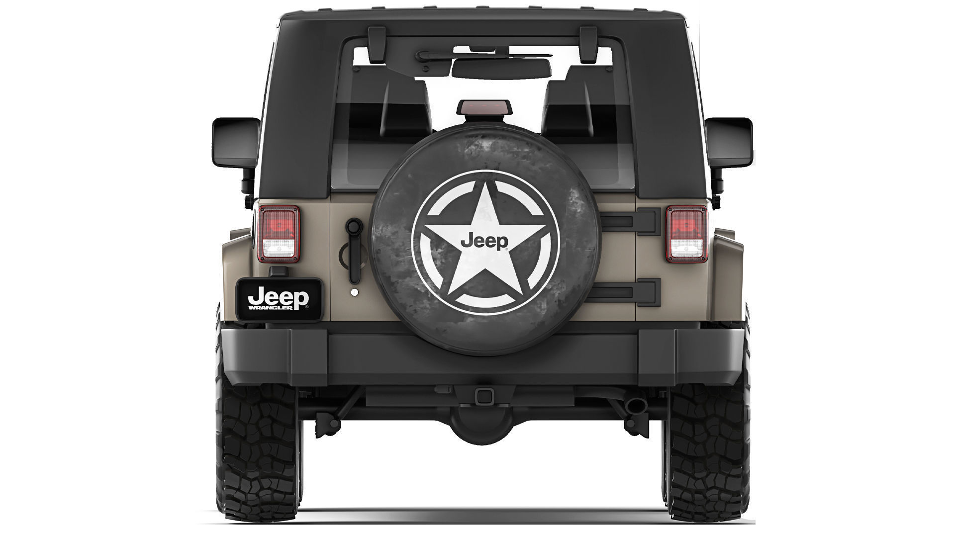 Jeep Wrangler Unlimited 2008 3D model_3