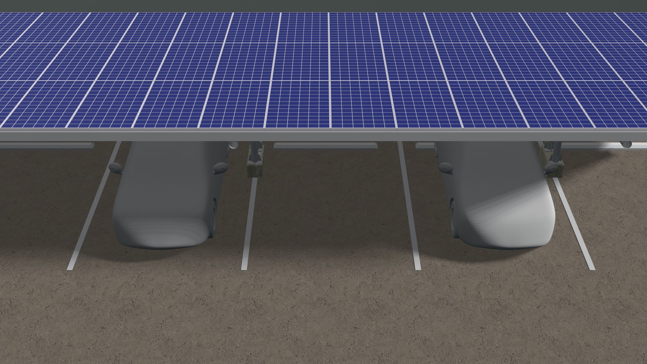 Solar carport 24u04 3D model_3
