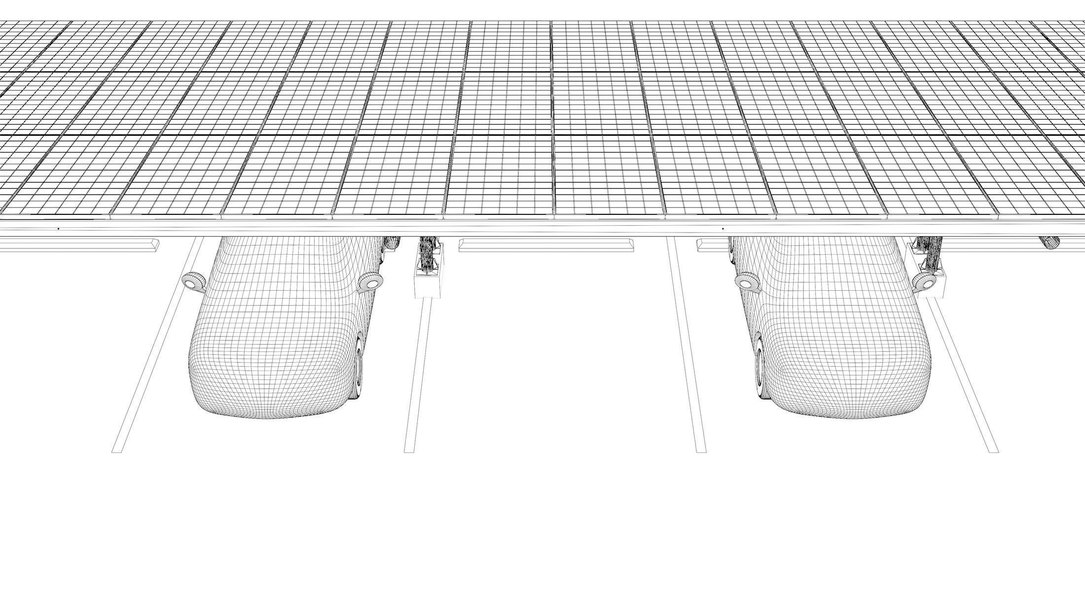 Solar carport 24u04 3D model_8