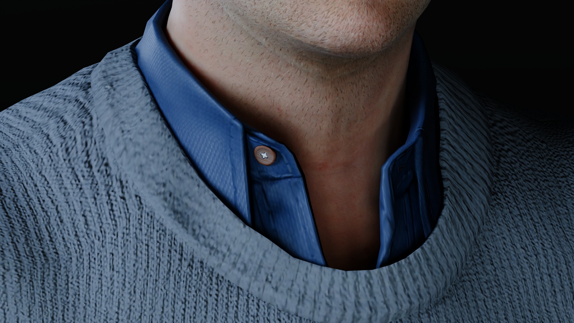 Jason Fashion Character 3D model_10