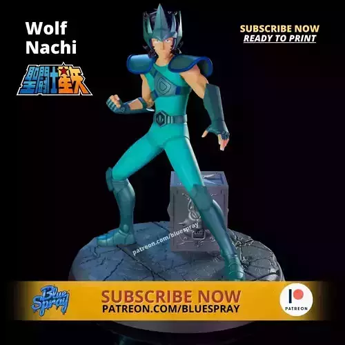WOLF NACHI 3D print model