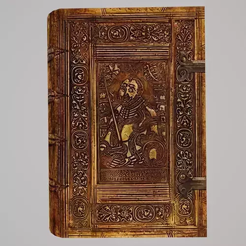 Old Books set - PBR Game Ready Low-poly 3D model