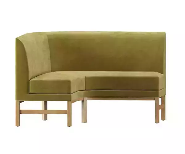 Pottery Barn Nielson Upholstered Modular Banquette 3D model
