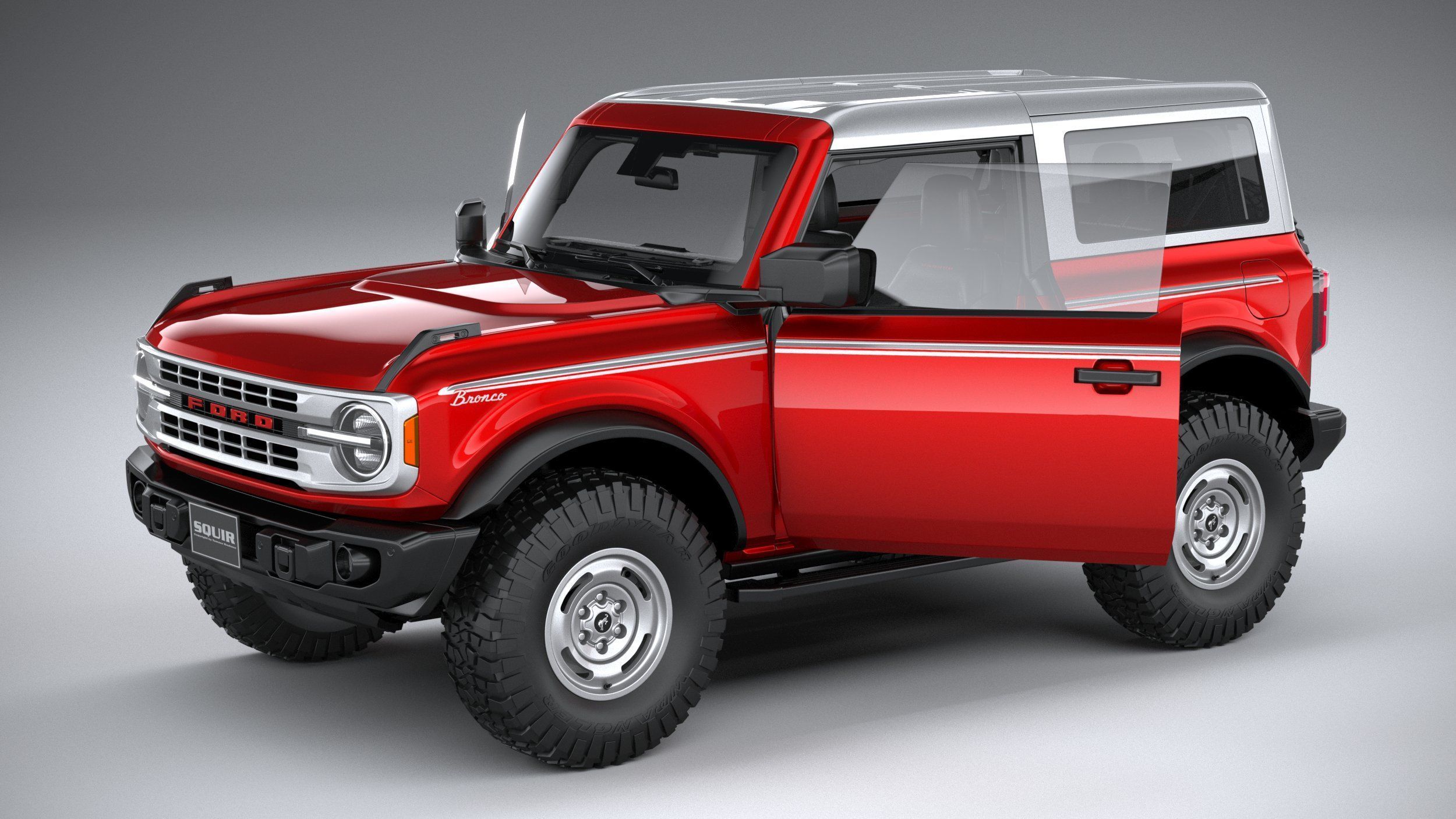 Bronco Heritage Edition 2-door 2023 3D model_19