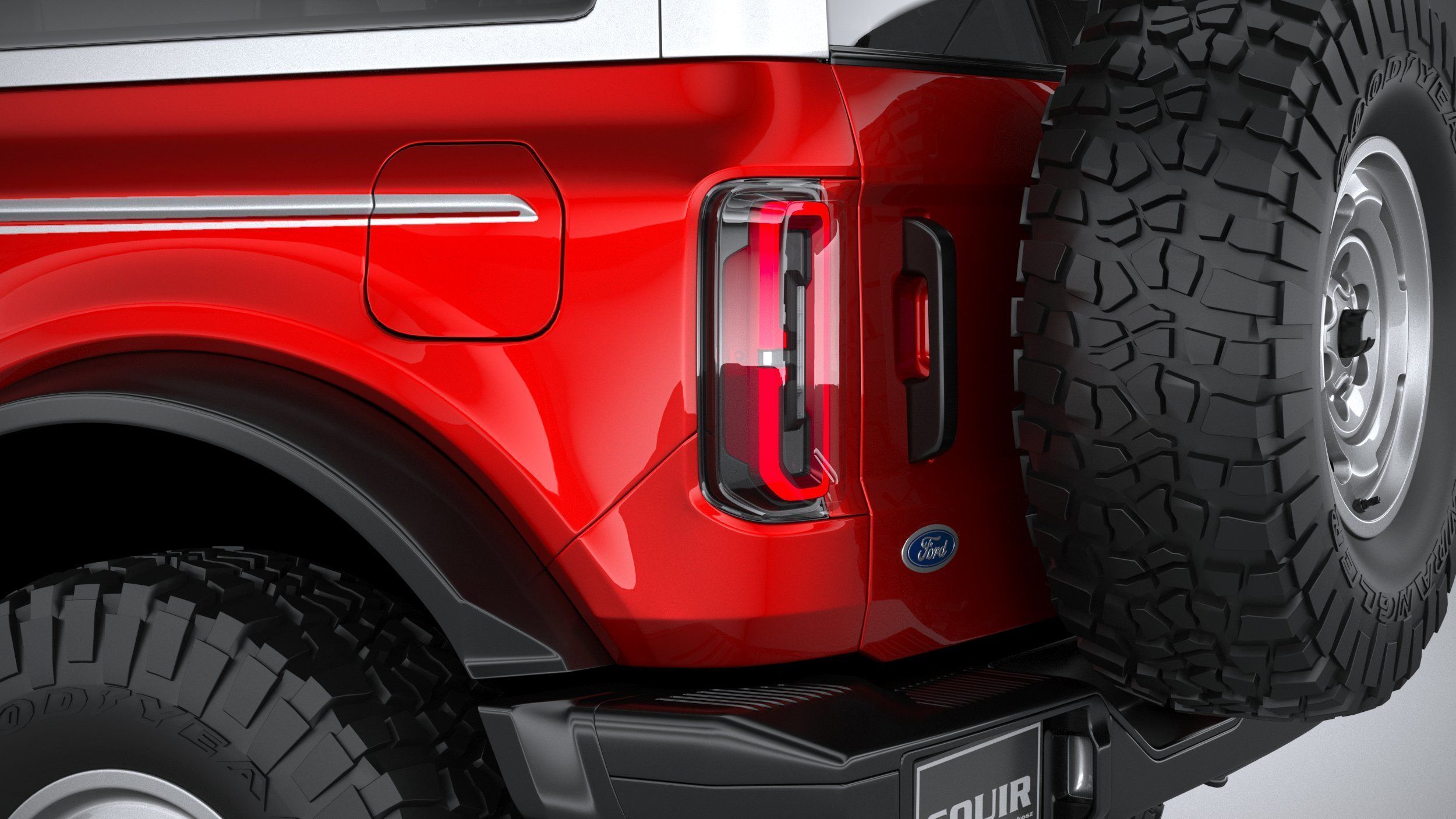 Bronco Heritage Edition 2-door 2023 3D model_5