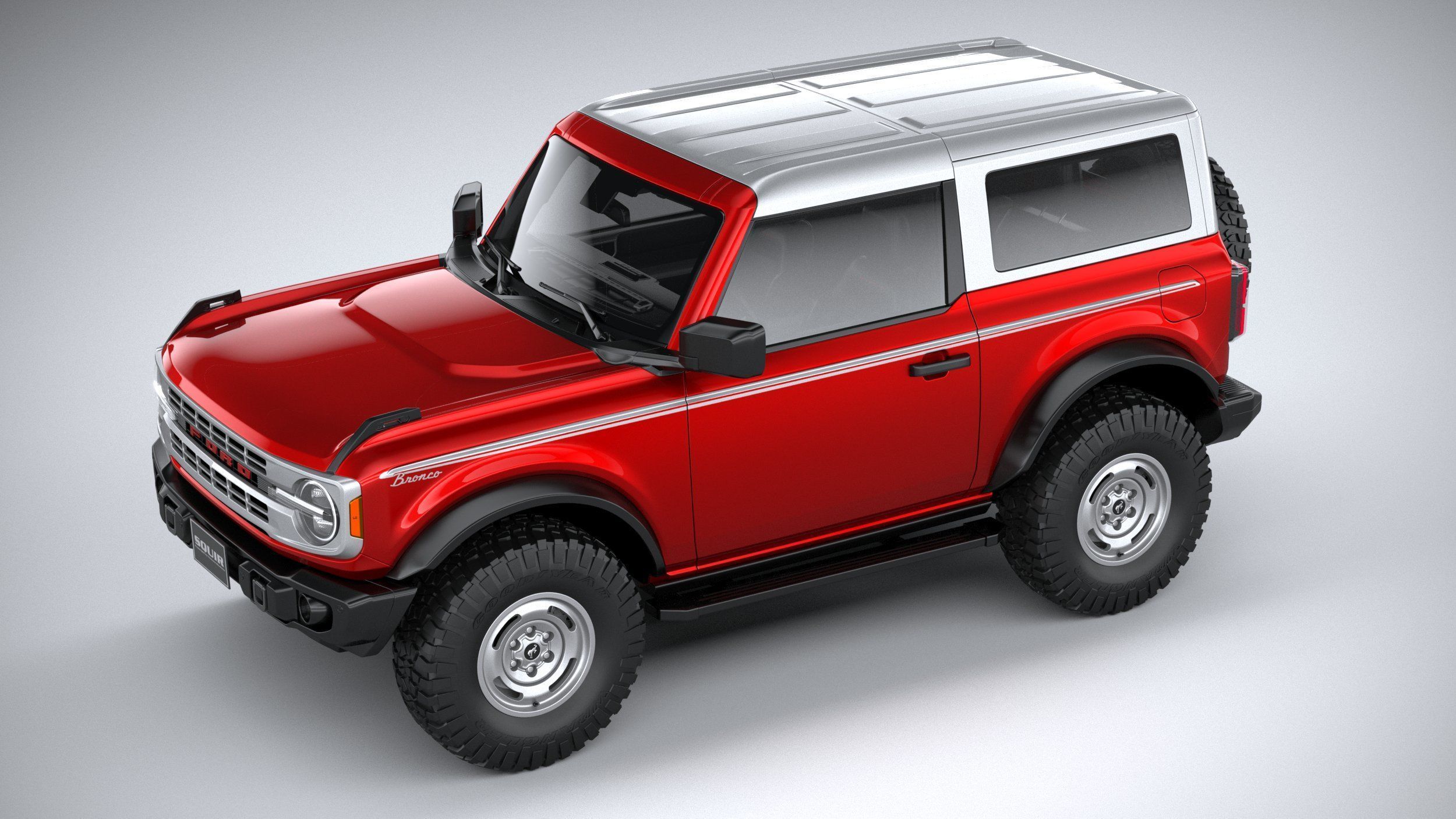 Bronco Heritage Edition 2-door 2023 3D model_7