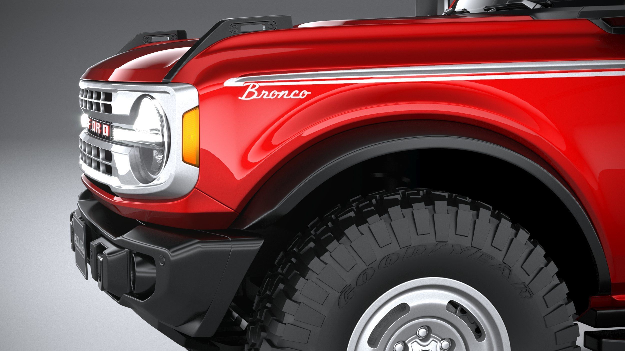 Bronco Heritage Edition 2-door 2023 3D model_2
