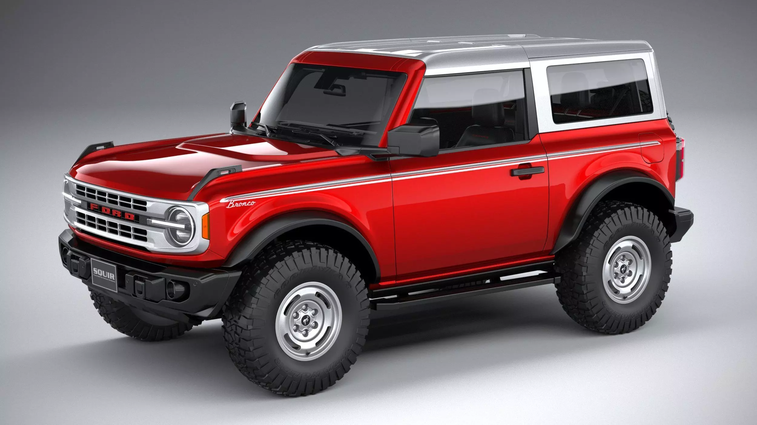 Bronco Heritage Edition 2-door 2023 3D model_0