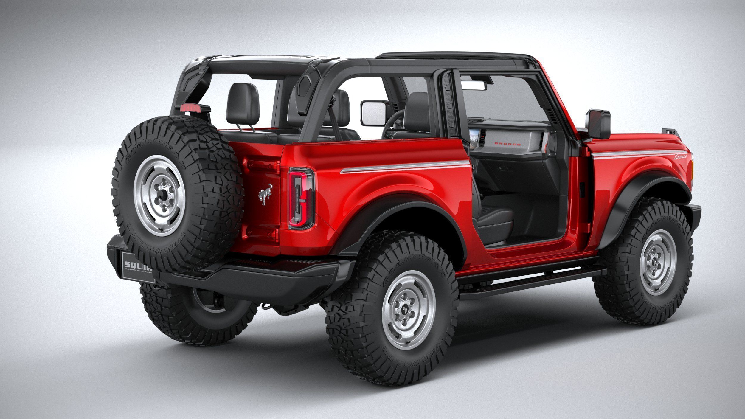 Bronco Heritage Edition 2-door 2023 3D model_36