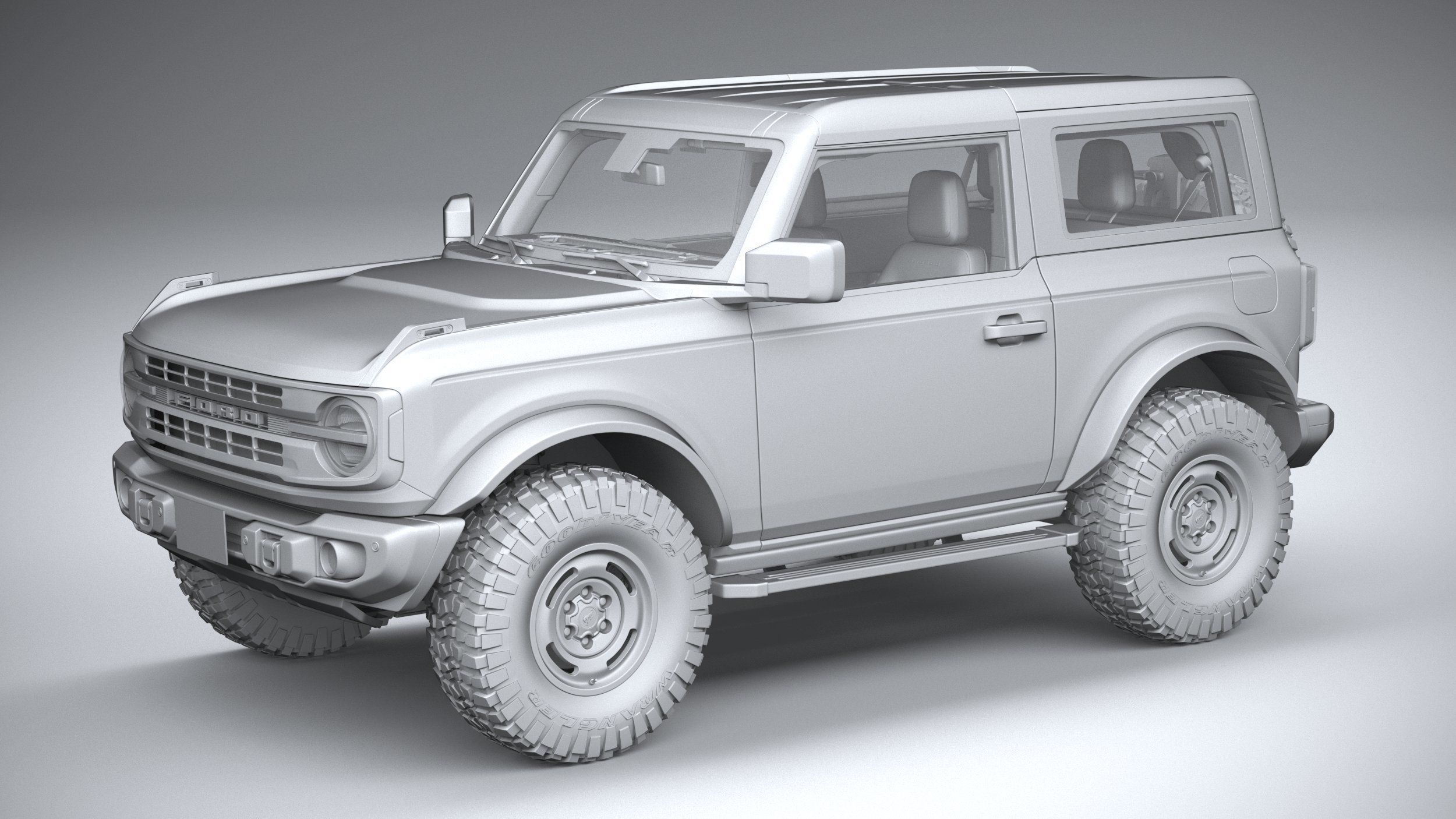 Bronco Heritage Edition 2-door 2023 3D model_38