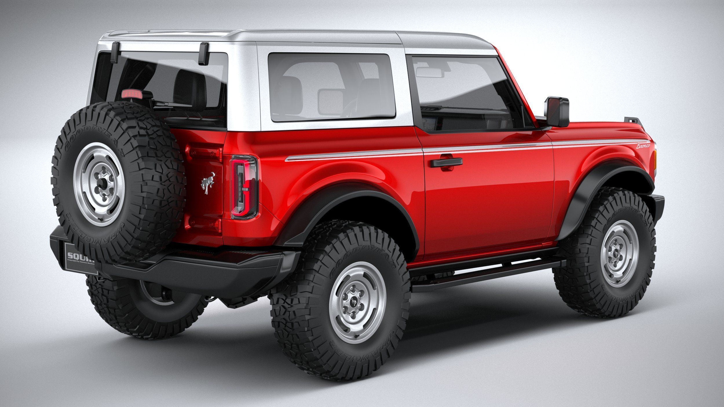 Bronco Heritage Edition 2-door 2023 3D model_18