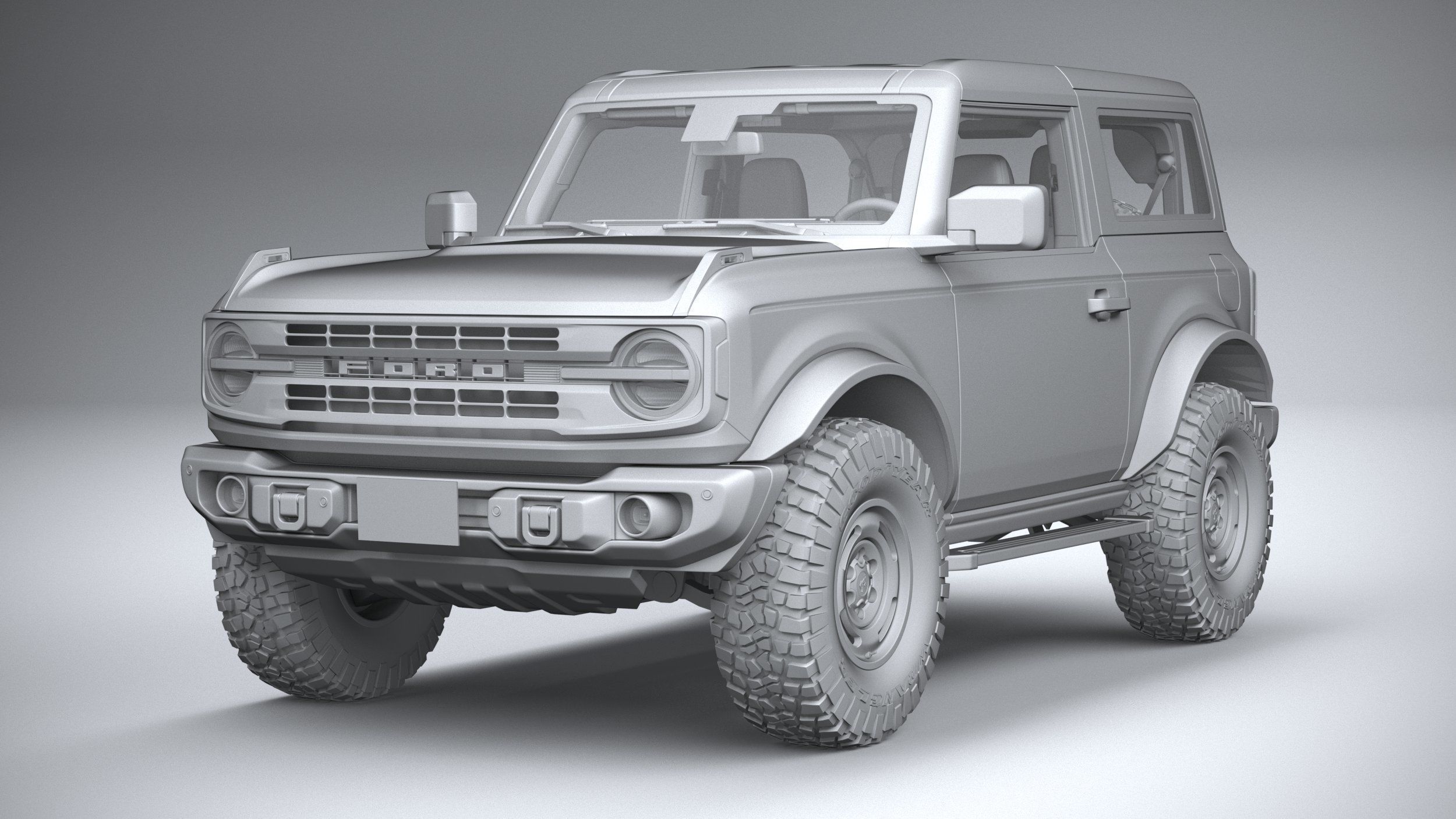 Bronco Heritage Edition 2-door 2023 3D model_27